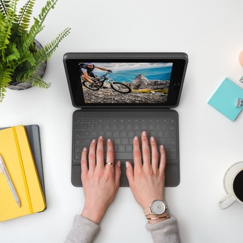 Logitech Rugged Folio Rugged Keyboard/Cover Case (