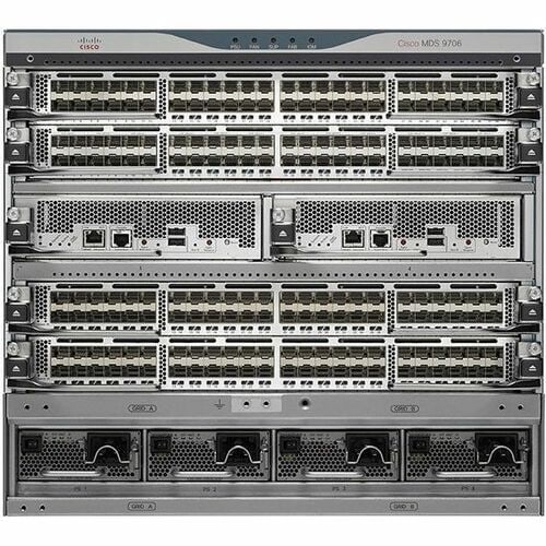 MDS 9706 V2 BASE CFG CHASSIS 2 SUP-4 3 FAB-3 2 3KAC