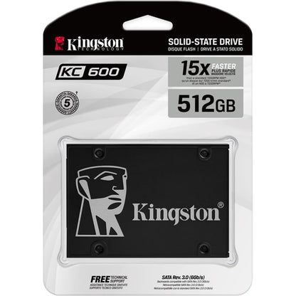 512GB SSD KC600 SATA3 2.5 ONLY DRIVE