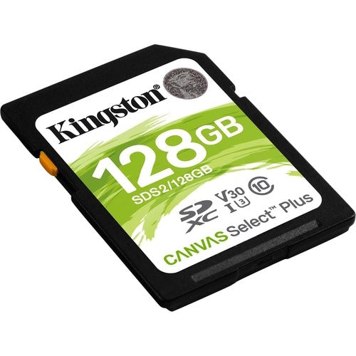 128GB SDXC CANVAS SELECT PLUS 100R C10 UHS-I U3 V30
