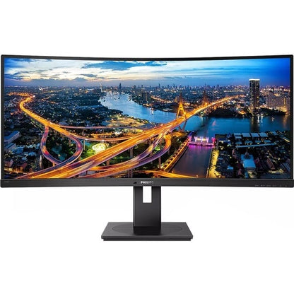 Philips Ultrawide 346B1C 34\" Class WQHD Curved Screen LCD Monitor - 21:9