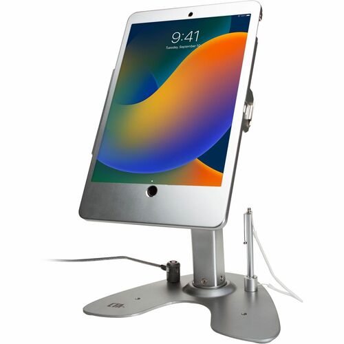 Soporte de quiosco de seguridad dual digital CTA con estuche con cerradura y cable para iPad 10.2