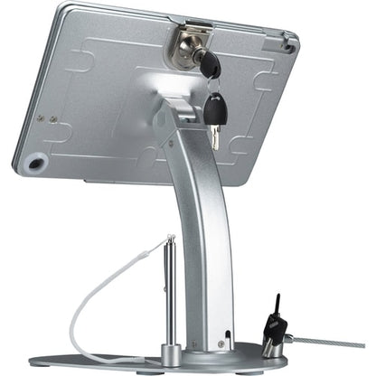 Soporte de quiosco de seguridad dual digital CTA con estuche con cerradura y cable para iPad 10.2