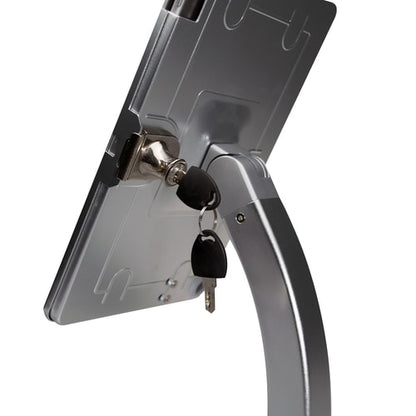 Soporte de quiosco de seguridad dual digital CTA con estuche con cerradura y cable para iPad 10.2