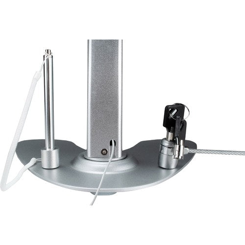 Soporte de quiosco de seguridad dual digital CTA con estuche con cerradura y cable para iPad 10.2