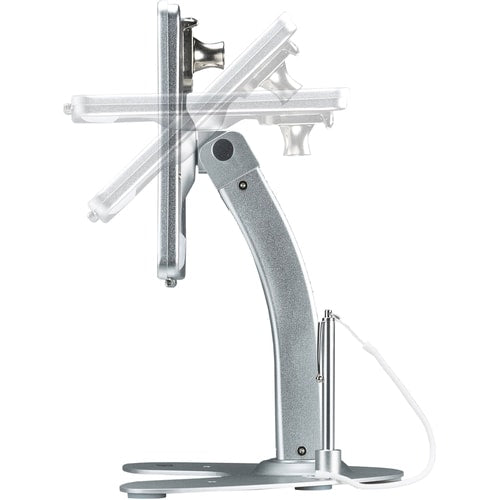 Soporte de quiosco de seguridad dual digital CTA con estuche con cerradura y cable para iPad 10.2