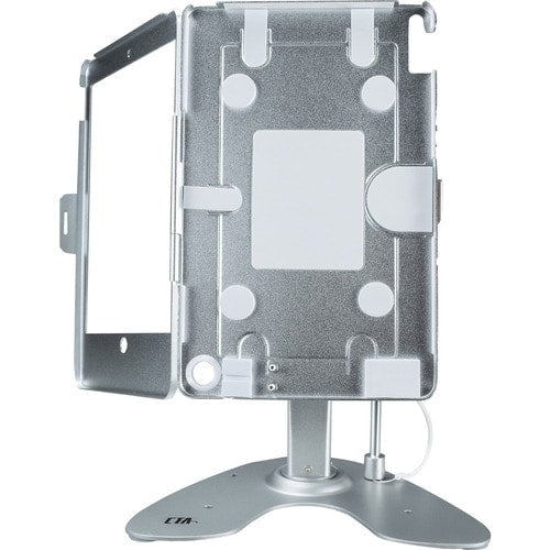 Soporte de quiosco de seguridad dual digital CTA con estuche con cerradura y cable para iPad 10.2