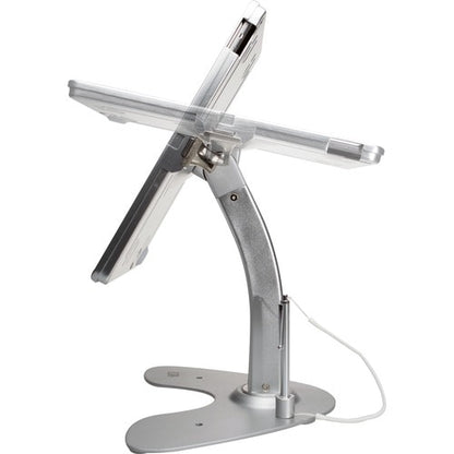 Soporte de quiosco de seguridad dual digital CTA con estuche con cerradura y cable para iPad 10.2