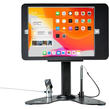 Soporte de quiosco de doble seguridad digital CTA con estuche con cerradura y cable para iPad 10.2