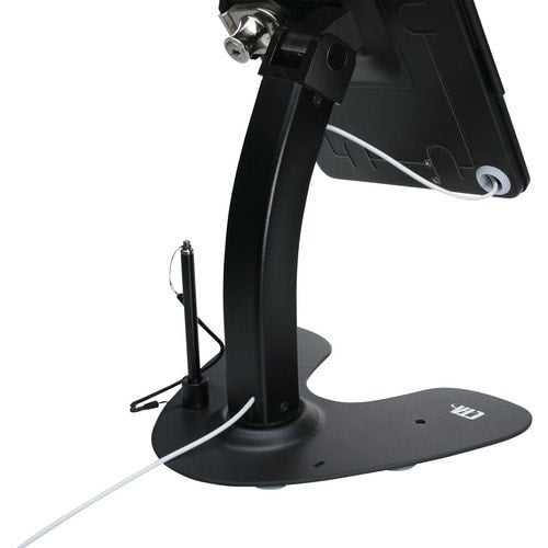 Soporte de quiosco de doble seguridad digital CTA con estuche con cerradura y cable para iPad 10.2