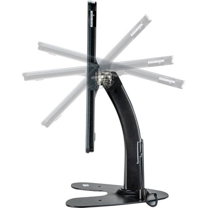 Soporte de quiosco de doble seguridad digital CTA con estuche con cerradura y cable para iPad 10.2