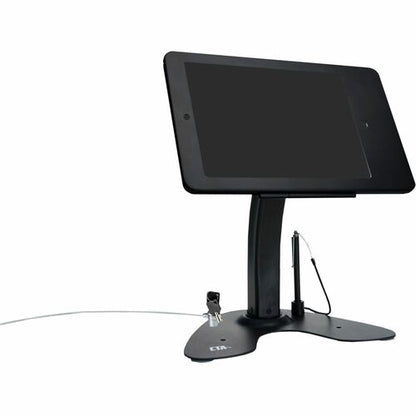 Soporte de quiosco de doble seguridad digital CTA con estuche con cerradura y cable para iPad 10.2