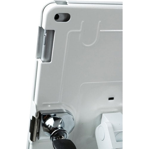 Soporte de quiosco de seguridad dual digital CTA con estuche con cerradura y cable para iPad 10.2