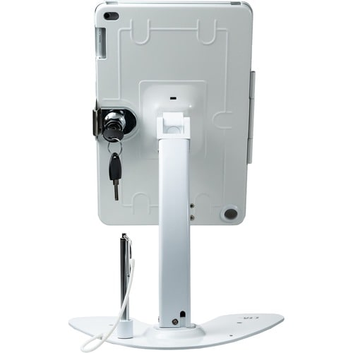 Soporte de quiosco de seguridad dual digital CTA con estuche con cerradura y cable para iPad 10.2