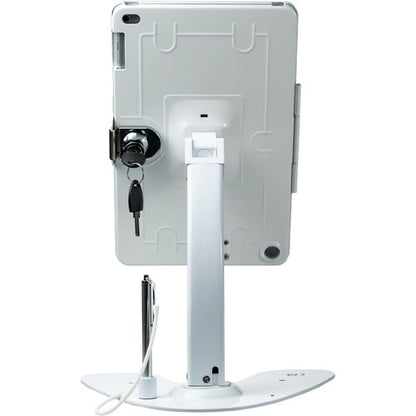 Soporte de quiosco de seguridad dual digital CTA con estuche con cerradura y cable para iPad 10.2