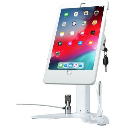 Soporte de quiosco de seguridad dual digital CTA con estuche con cerradura y cable para iPad 10.2