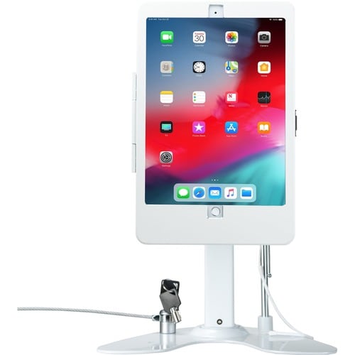 Soporte de quiosco de seguridad dual digital CTA con estuche con cerradura y cable para iPad 10.2