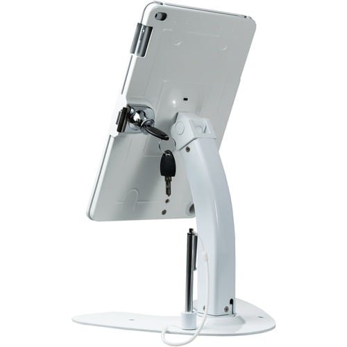 Soporte de quiosco de seguridad dual digital CTA con estuche con cerradura y cable para iPad 10.2