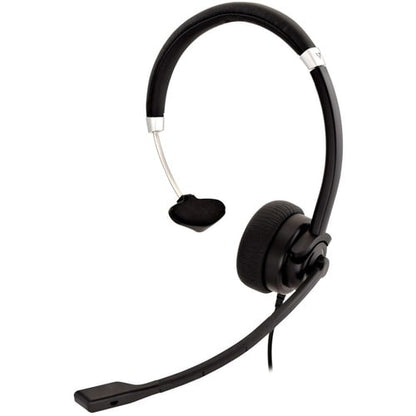 V7 Deluxe Mono Headset with Boom Mic - V7 Deluxe M