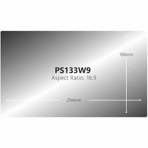 Filtre de confidentialité V7 ScreenSentry 13,3" pour ordinateur portable