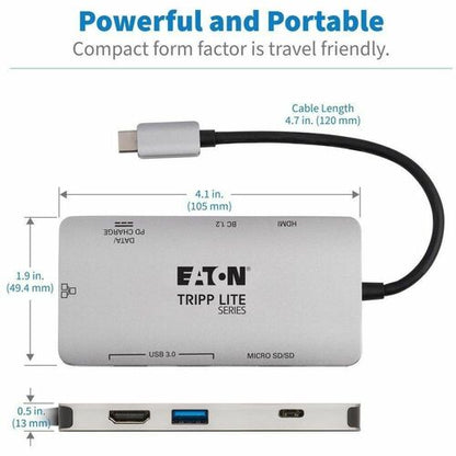 Estación de acoplamiento Tripp Lite by Eaton U442-DOCK5-GY