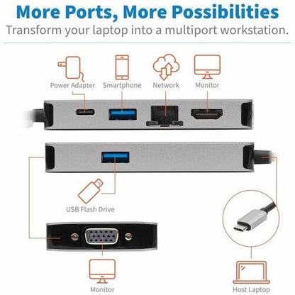 Estación de acoplamiento Tripp Lite by Eaton U442-DOCK6-GY
