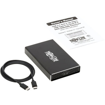 Tripp Lite by Eaton U457-2M2-SATAG2 Drive Enclosure - USB 3.1 Type C H