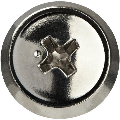 Vis pour rack de serveur StarTech.com 12-24 - Paquet de 50 - Nickelées (CABSC)