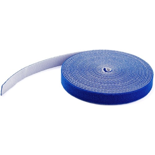StarTech.com 50ft. Hook and Loop Roll - Blue - Cable Management (HKLP50BL) - 50f