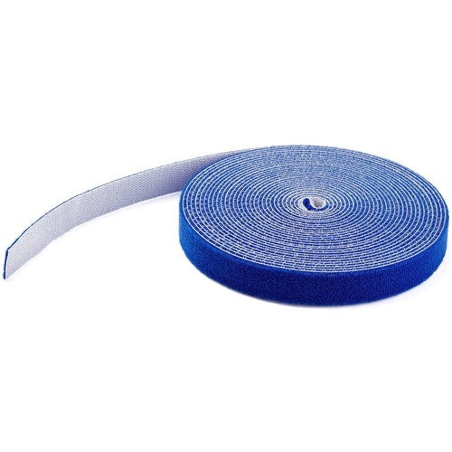 StarTech.com Rouleau de 7,6 m (25 pi) à crochet et boucle - Bleu - Gestion des câbles (HKLP25BL) - Rouleau en vrac de 7,6 m