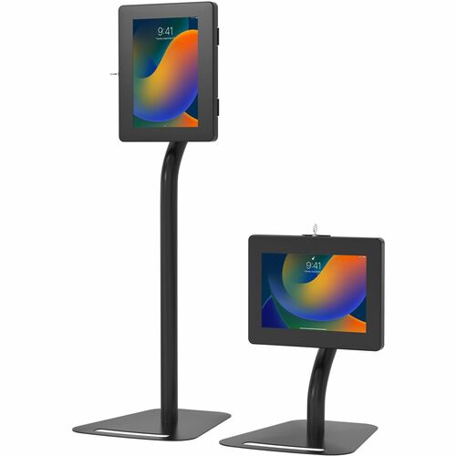 Quiosco de seguridad CTA Digital Premium de altura ajustable, de piso a escritorio, para tabletas -