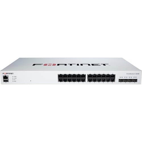 SWITCH FORTIGATE DE CAPA 2/3 COMPATIBLE CON CTLR CON PUERTO RJ45 24XGE