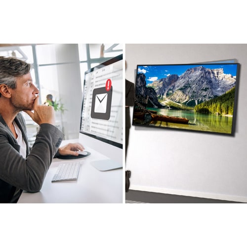 Écran d'affichage numérique LG 55UM3DF-B - 55" (1397 mm) LCD