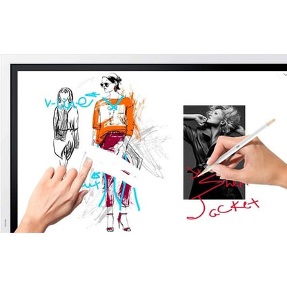 65IN FLIP 2.0 DIGITAL FLIPCHART ADV IR TCH W/PASSIVE PEN 4PTS DRWNG