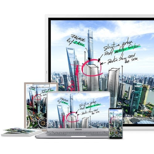 65IN FLIP 2.0 DIGITAL FLIPCHART ADV IR TCH W/PASSIVE PEN 4PTS DRWNG