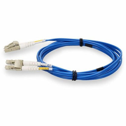 Patch C fibre duplex OFNR (Riser-Rated) bleu OM4 LC (mâle) vers LC (mâle) AddOn 5 m