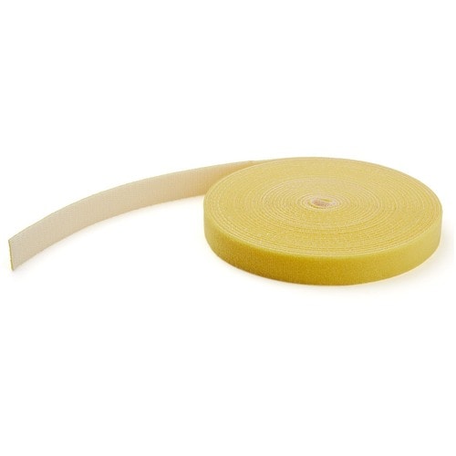 StarTech.com 100ft. Hook and Loop Roll - Yellow - Cable Management (HKLP100YW) -