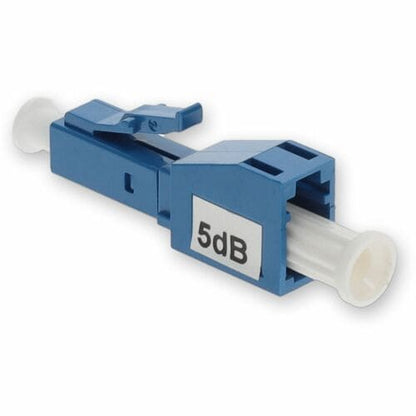 AddOn 5dB Fixed LC Male to LC Female OS1 SMF Simplex Fiber Attenuator - 1 x LC N
