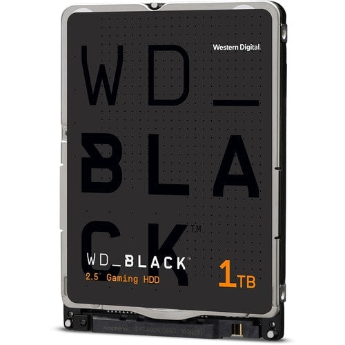 1TB SATA WD BLACK 2.5 .