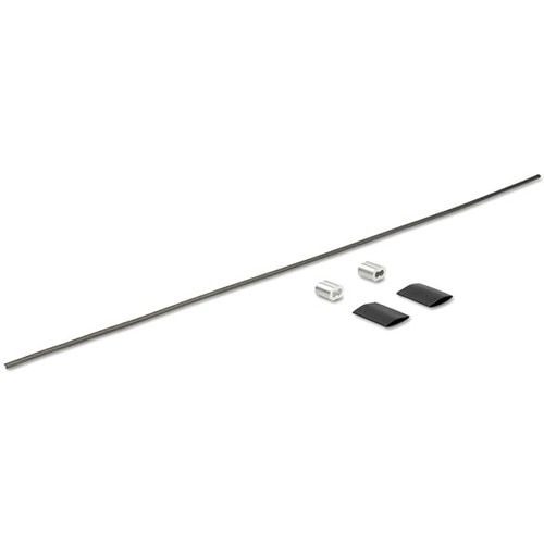 SECURITY TETHER CABLES 5PK STEEL CABLE  ADAPTER TETHERS