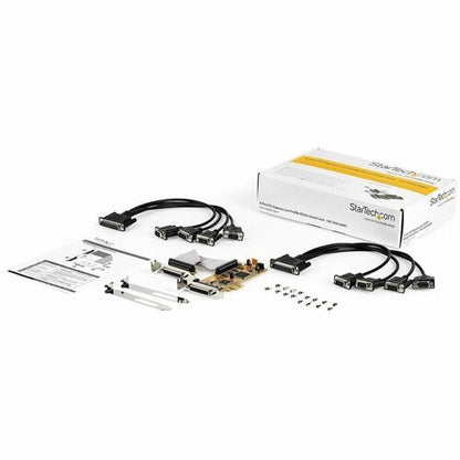 StarTech.com 8-Port PCI Express RS232 Serial Adapter Card, PCIe to DB9