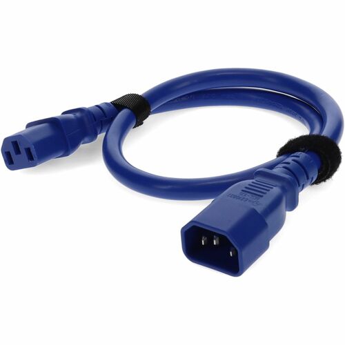 AddOn 1ft C13 Female to C14 Male 18AWG 100