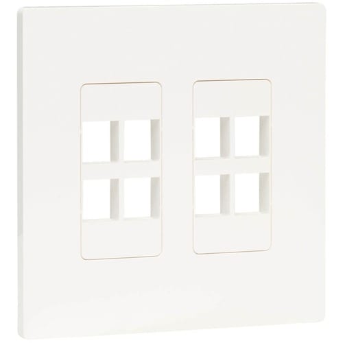 Tripp Lite de Eaton Keystone doble de 8 puertos