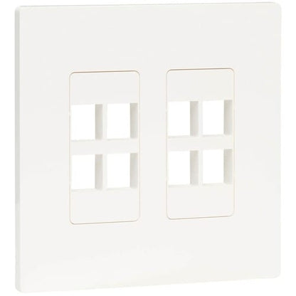 Tripp Lite de Eaton Keystone doble de 8 puertos