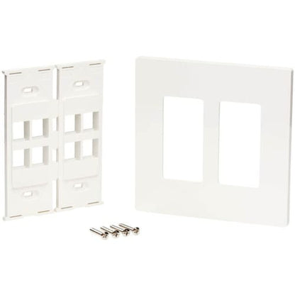 Tripp Lite de Eaton Keystone doble de 8 puertos