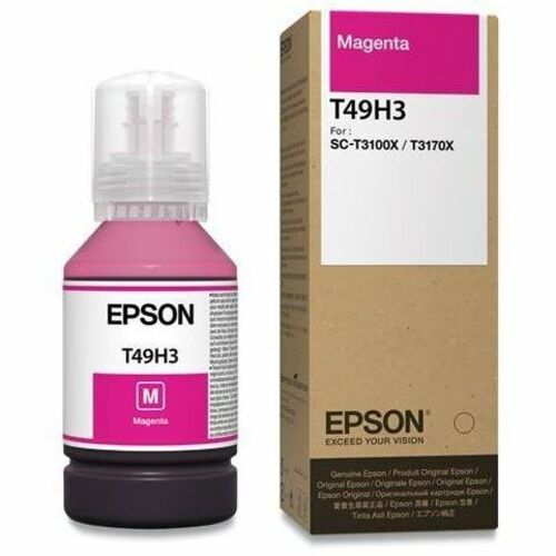 Bouteille d'encre magenta Epson T49H, 140 ml - Jet d'encre - Magenta - 14
