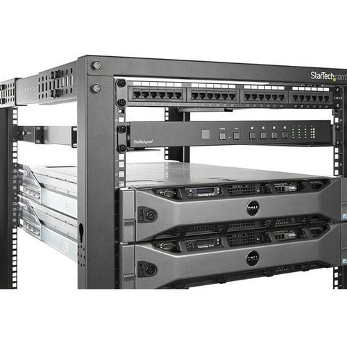 Rails de rack serveur 1U 19" StarTech.com, profondeur réglable de 24 à 36" (61 à 91 cm) / Universel