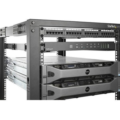 Rails de rack serveur 1U 19" StarTech.com, profondeur réglable de 24 à 36" (61 à 91 cm) / Universel