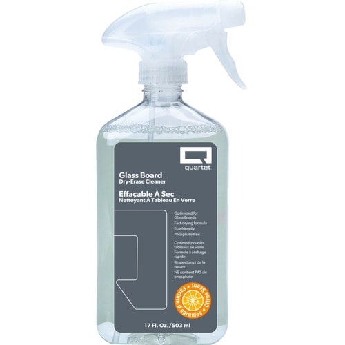 Spray nettoyant effaçable à sec pour tableau en verre Quartet