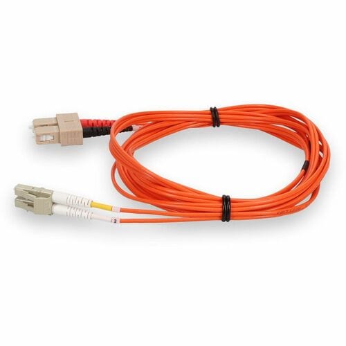 AddOn Fiber Optic Duplex Patch Network Cable - 16.4 ft Fiber Optic Network Cable